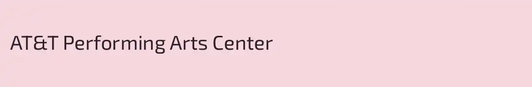 AT&T Performing Arts Center